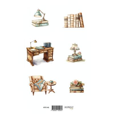 Reprint A4 Cutouts - The Bookshop
