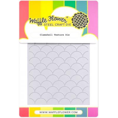 Waffle Flower Die - Clamshell Texture