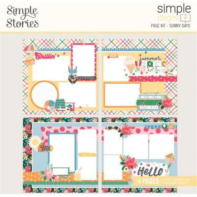 Simple Stories Sunny Days - Simple Pages Kit