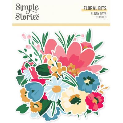 Simple Stories Sunny Days - Floral Bits
