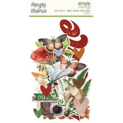 Simple Stories Simple Vintage Woodlands - Pages Pieces