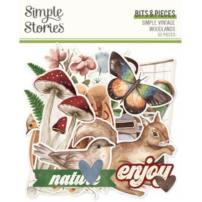 Simple Stories Simple Vintage Woodlands - Bits & Pieces
