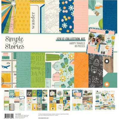 Simple Stories Happy Travels - Collection Kit