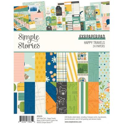 Simple Stories Happy Travels - Paper Pad