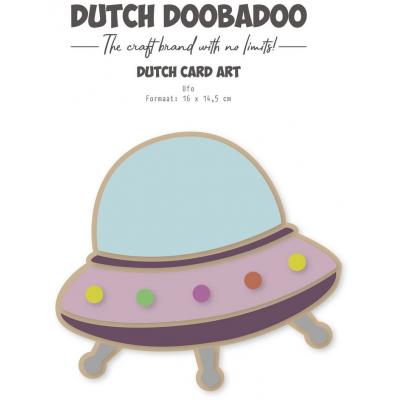 Dutch Doobadoo Outer Space Card Art Stencil - Ufo