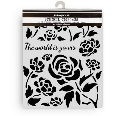 Stamperia Timeless Thick Stencil - Roses