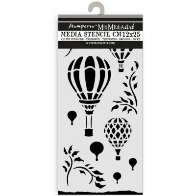 Stamperia Timeless Thick Stencil - Air Balloons