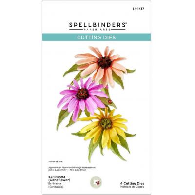 Spellbinders Paper Arts Etched Dies - Echinacea (Coneflower)