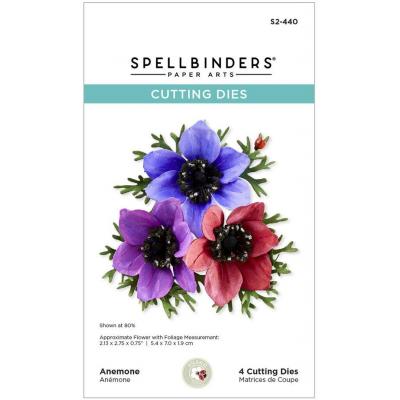 Spellbinders Paper Arts Etched Dies - Anemone