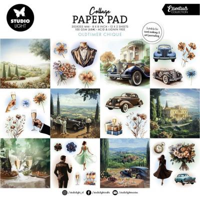 Studio Light Oldtimer Chique - Collage Paper Pad