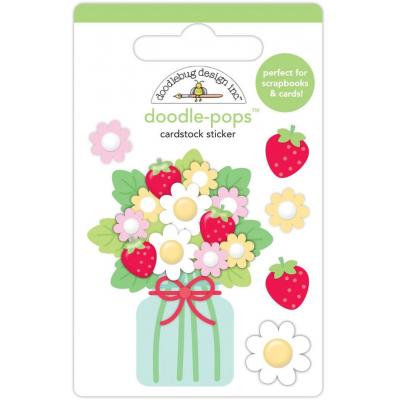 Doodlebug Design Berry Sweet - Bouquet