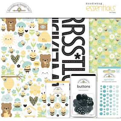 Doodlebug Design Bee Happy - Essentials Kit