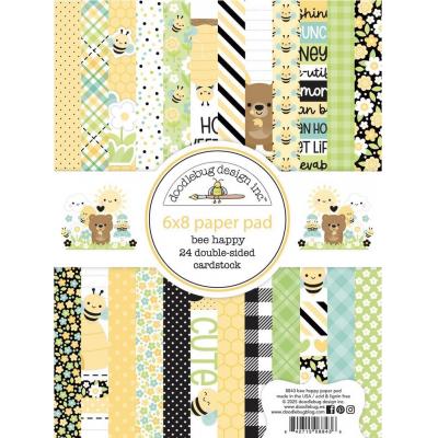 Doodlebug Design Bee Happy - Paper Pad