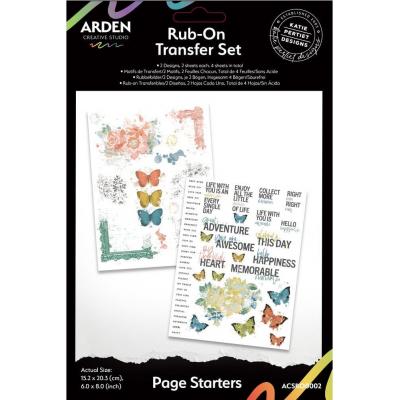 Arden Creative Studio Page Starters - Rub-On Transfer