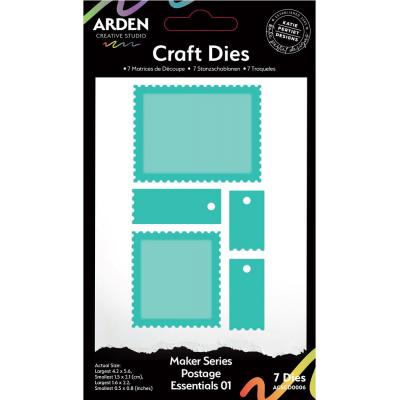 Arden Creative Studio Maker Series Craft Dies - Postage Essentials 01