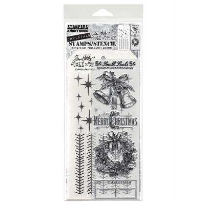 tampers Anonymous Mixed Media Tim Holtz Stempel + Schablone - Department Store
