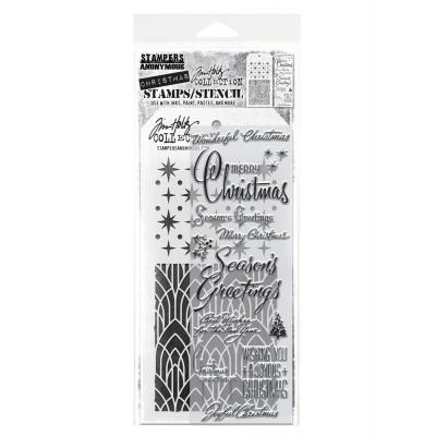 tampers Anonymous Mixed Media Tim Holtz Stempel + Schablone - Mixed Media #56