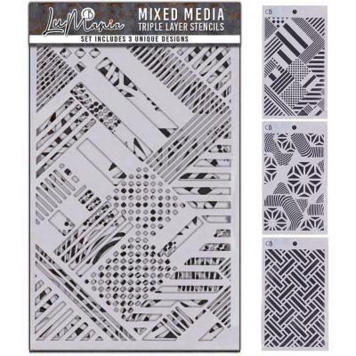Ciao Bella Mix Triple Layer Set Stencil - #005