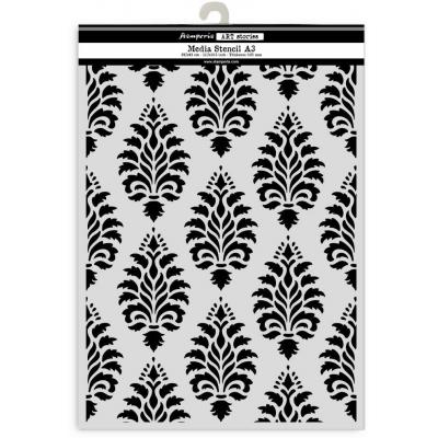 Stamperia Art Stories A3 Big Stencil  - Tapestry 1