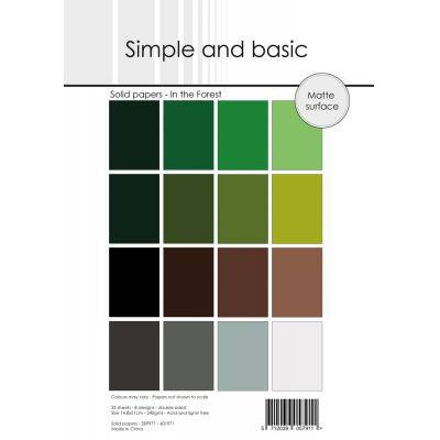 Simple and Basic Paper Pack - In the Forest