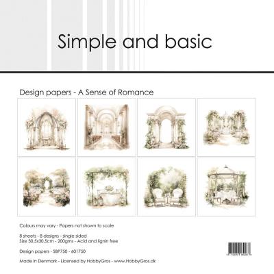 Simple and Basic Paper Pack - A Sense of Romance
