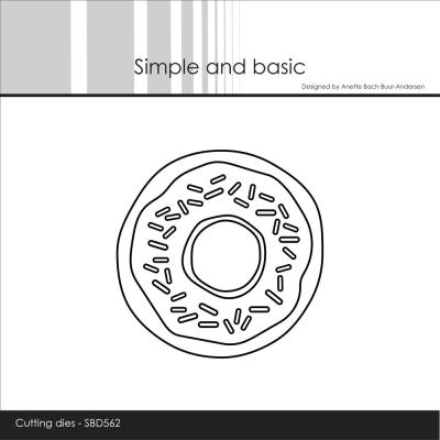 Simple and Basic Cutting Dies - Dougnuts and Sprinkles