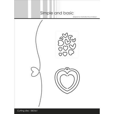 Simple and Basic Cutting Dies - Happy Hearts