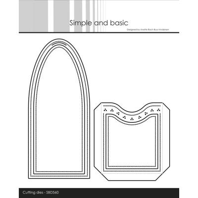 Simple and Basic Cutting Dies - Beautiful Pocket Tag