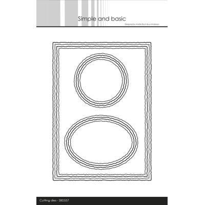 Simple and Basic Cutting Dies - Old Paper 5x7 Inch
