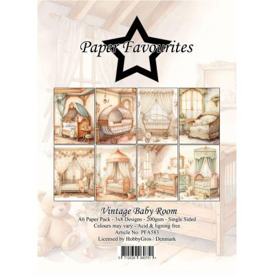 Paper Favourites Paper Pad - Vintage Baby Room