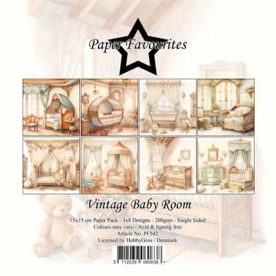 Paper Favourites Paper Pad - Vintage Baby Room