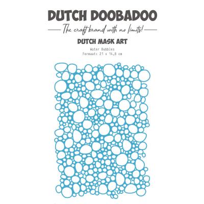Dutch Doobadoo Sea World Mask Art Stencil - Water Bubbles