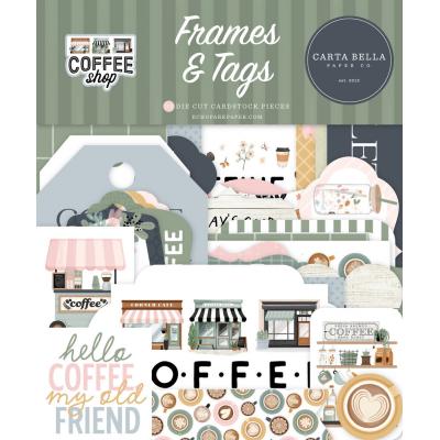 Carta Bella Coffee Shop - Frames & Tags