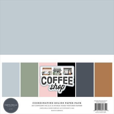 Carta Bella Coffee Shop - Coordinating Solids
