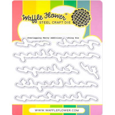 Waffle Flower Matching Die - Overlapping Merry Additions
