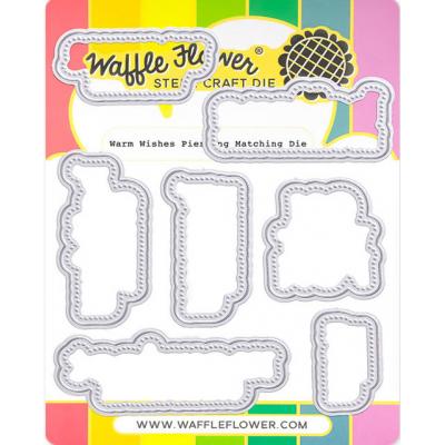 Waffle Flower Matching Die - Warm Wishes