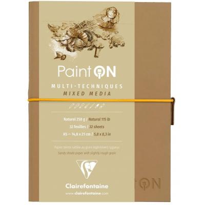 Clairefontaine PaintON Mixed Media Skizzenbuch - Sand