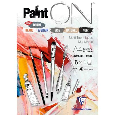Clairefontaine PaintON Mixed Media Papier Sortiment
