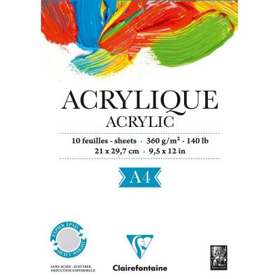 Clairefontaine Acrylfarbe Papier