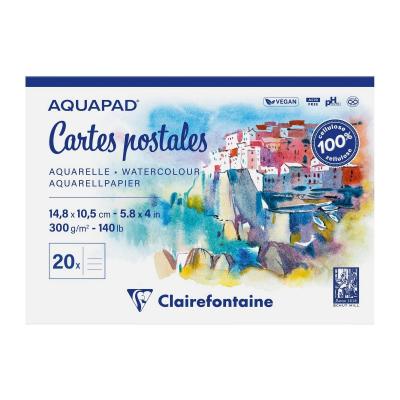 Clairefontaine Aquapad Aquarelpapier - Postkarte