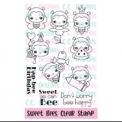 C.C. Designs Stempel - Sweet Bees