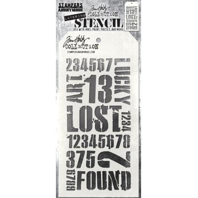 Stampers Anonymous Tim Holtz Stencil - Industrial