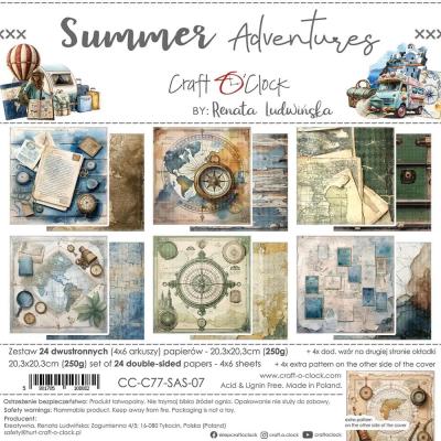Craft O'Clock Summer Adventures - Paper Set