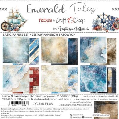Craft O'Clock Emerald Tales - Basic Papers Set