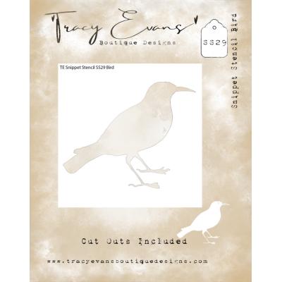 Tracy Evans Stencil - Bird
