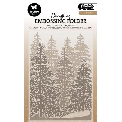 StudioLight Embossing Folder - Pine Forest