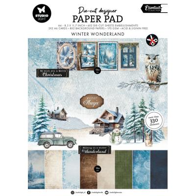 StudioLight Die-Cut Paper Pad - Winter Wonderland
