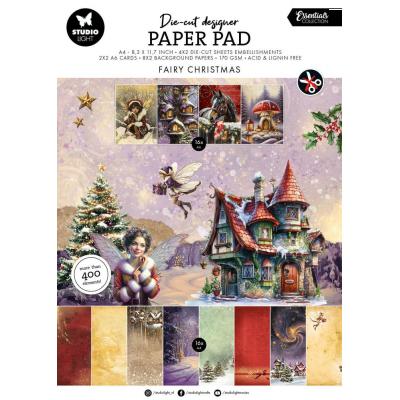 StudioLight Die-Cut Paper Pad - Fairy Christmas