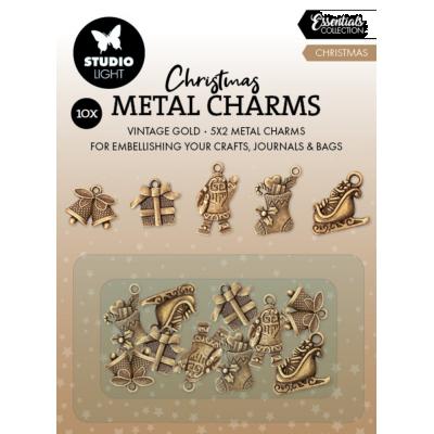 StudioLight Metal Charms - Christmas