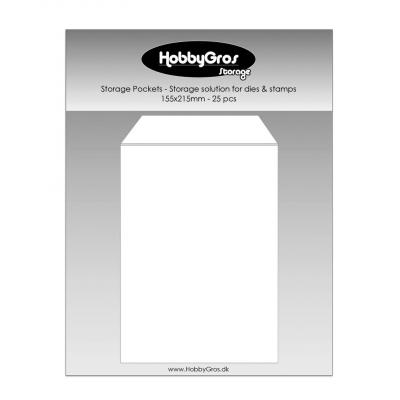 HobbyGros Storage Storage Pockets for Dies and Stamps